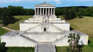 Die Walhalla bei Regensburg, 1830-1842, nach Plänen von Leo von Klenze